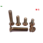 M5 TYTANOWE ŚRUBY GRADE 2 DIN 963